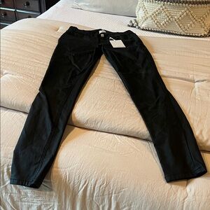 Sneak Peek Black Mid Rise Skinny Jeans